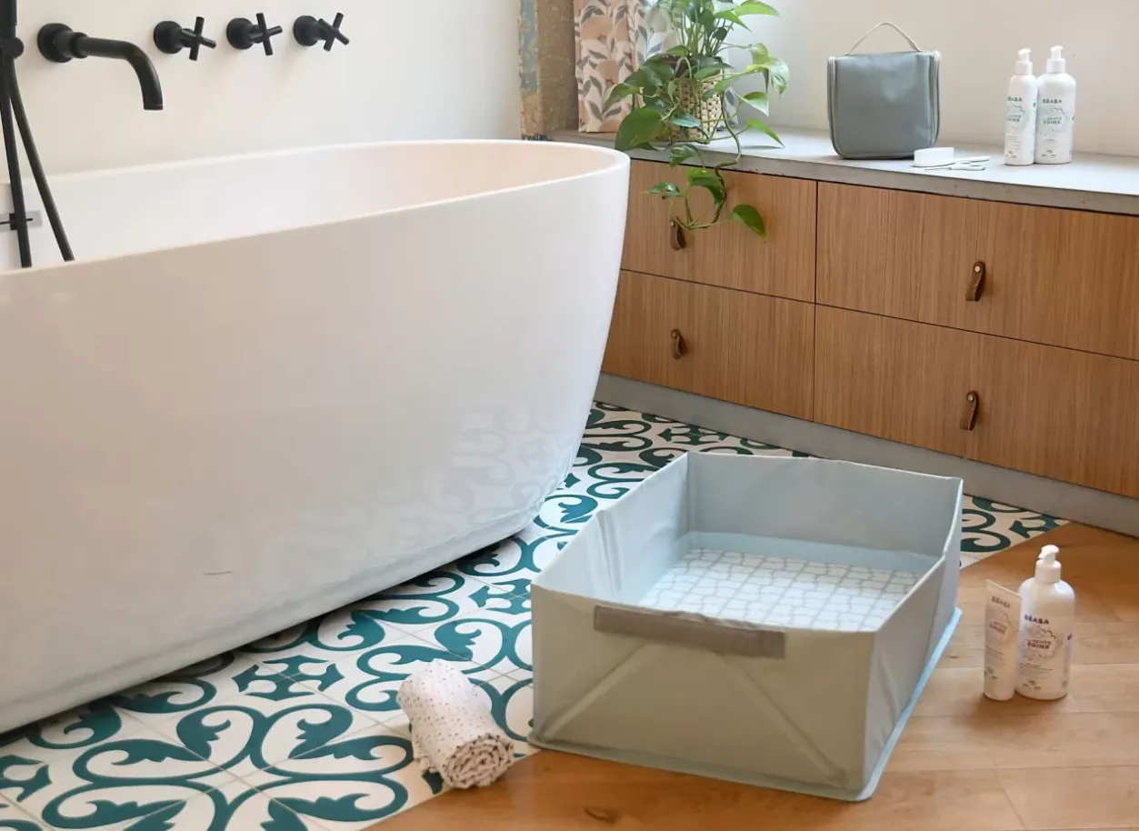 New Baignoire Pop-Up Cameleo Green Blue Baignoires Et Accessoires