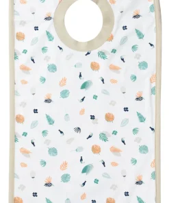 Bavoir Coton Tropical Couverts, Vaisselle Et Bavoirs
