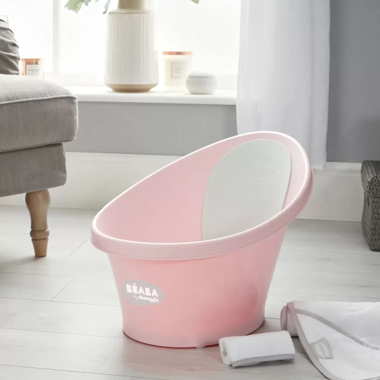 Beaba By Shnuggle - Baignoire Pink Baignoires Et Accessoires