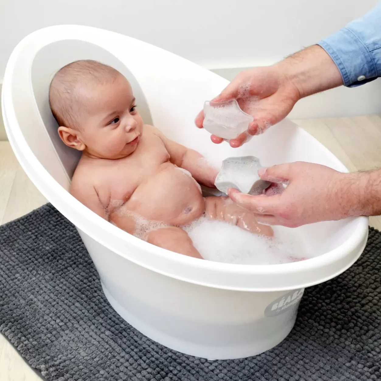 Outlet Beaba By Shnuggle® - Wishy® Jouet De Bain Lumineux Accessoires De Toilette