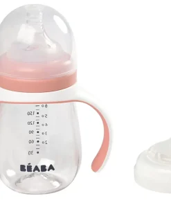 Online Biberon D'Apprentissage 2 En 1 210 Ml Old Pink Couverts, Vaisselle Et Bavoirs