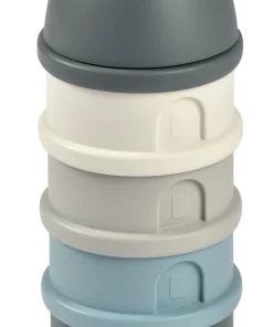 Online Boite Doseuse 4 Compartiments Mineral Grey / Blue Doseurs De Lait