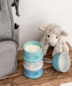 Discount Boite Doseuse De Lait Empilable Blue Doseurs De Lait