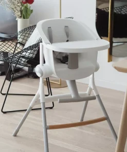 Hot Chaise Haute Evolutive Up & Down White/Grey Chaise Haute
