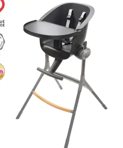 Chaise Haute Evolutive Up & Down Dark Grey Chaise Haute