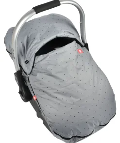 Best Chanceliere Siege Auto Heather Grey Dots Chancelieres Et Nids D'Ange
