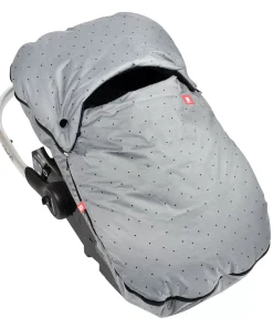 Best Chanceliere Siege Auto Heather Grey Dots Chancelieres Et Nids D'Ange