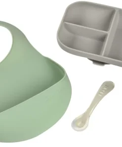 Hot Coffret Repas Les Essentiels Grey / Sage Green Goûter Sain