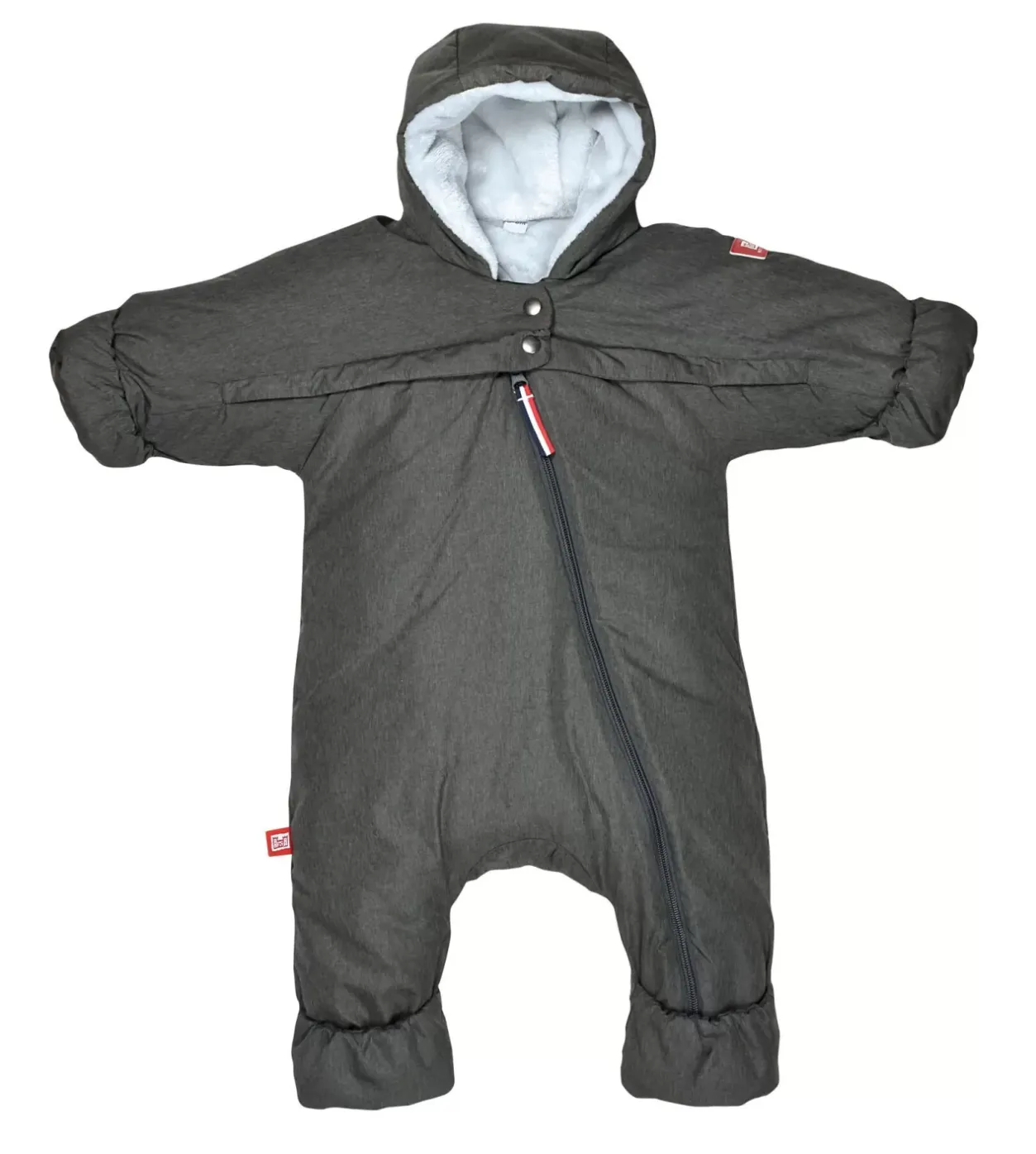 Clearance Combi T-Zip 0-6M Heather Grey Chancelieres Et Nids D'Ange