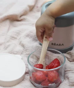 Cuillere 2Eme Age Silicone Pink Couverts, Vaisselle Et Bavoirs