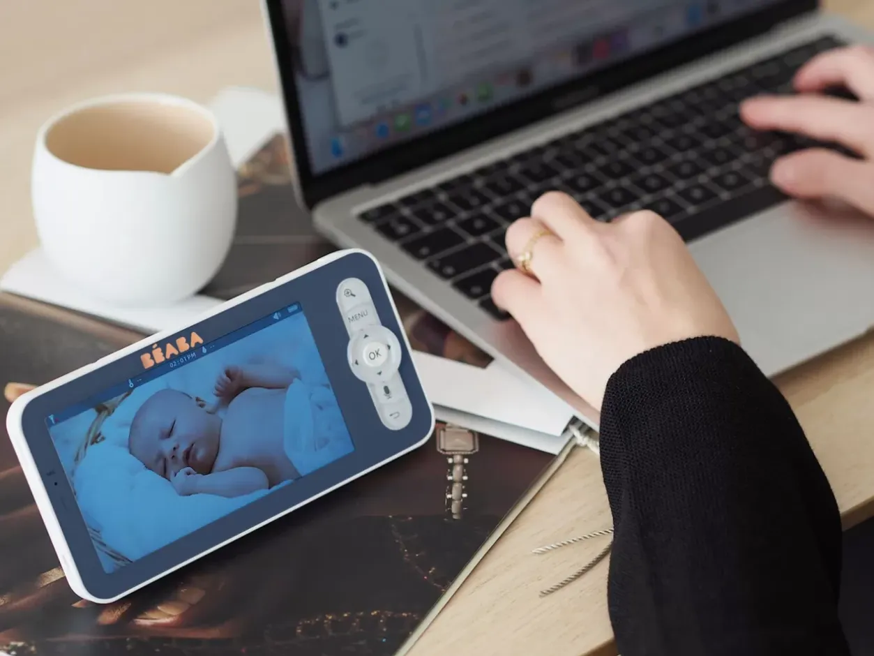 Hot Ecoute Bébé Video Zen Premium Night-Blue Babyphone, Ecoute Bébé