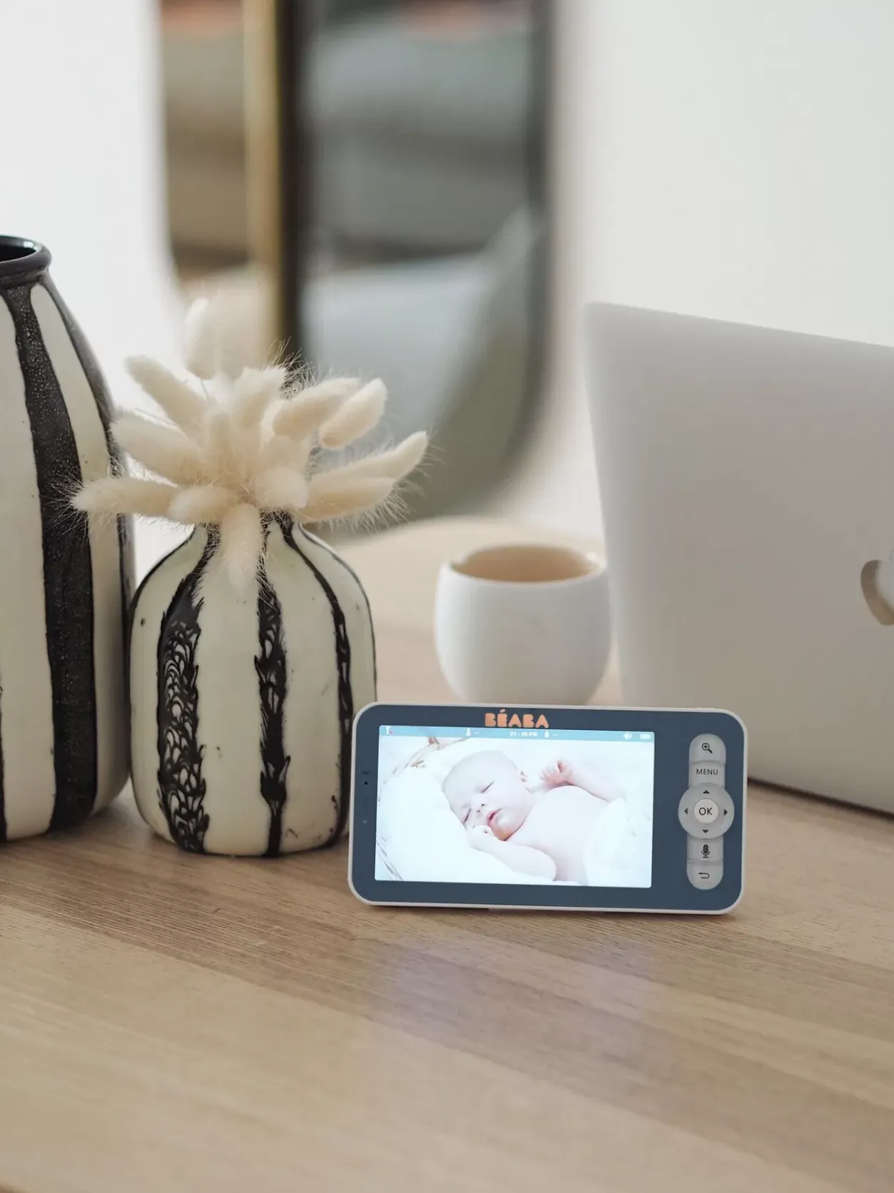 Hot Ecoute Bébé Video Zen Premium Night-Blue Babyphone, Ecoute Bébé