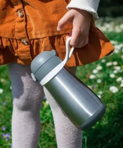 Clearance Gourde Inox 350 Ml Mineral Grey Biberons Et Accessoires