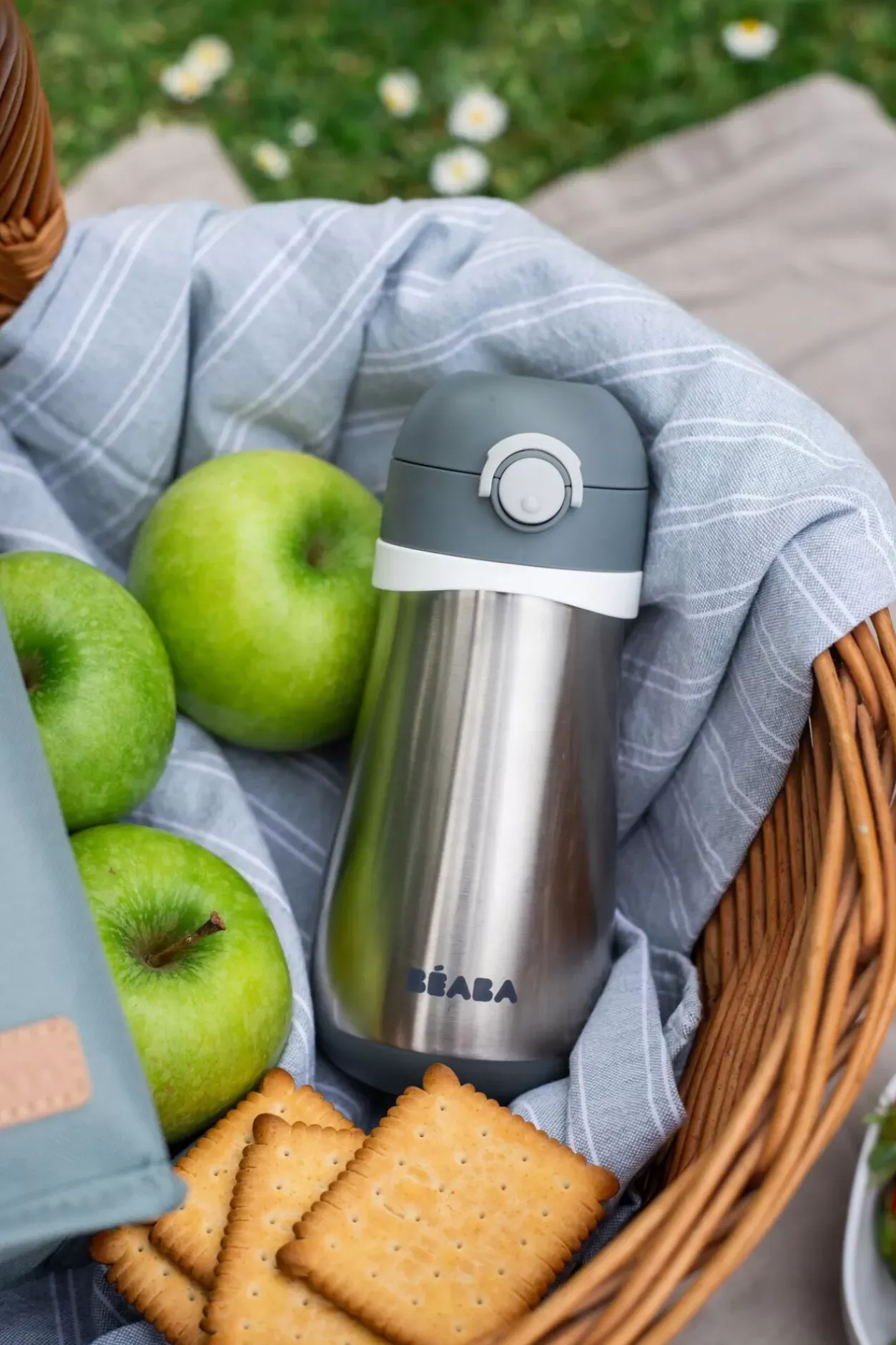 Clearance Gourde Inox 350 Ml Mineral Grey Biberons Et Accessoires