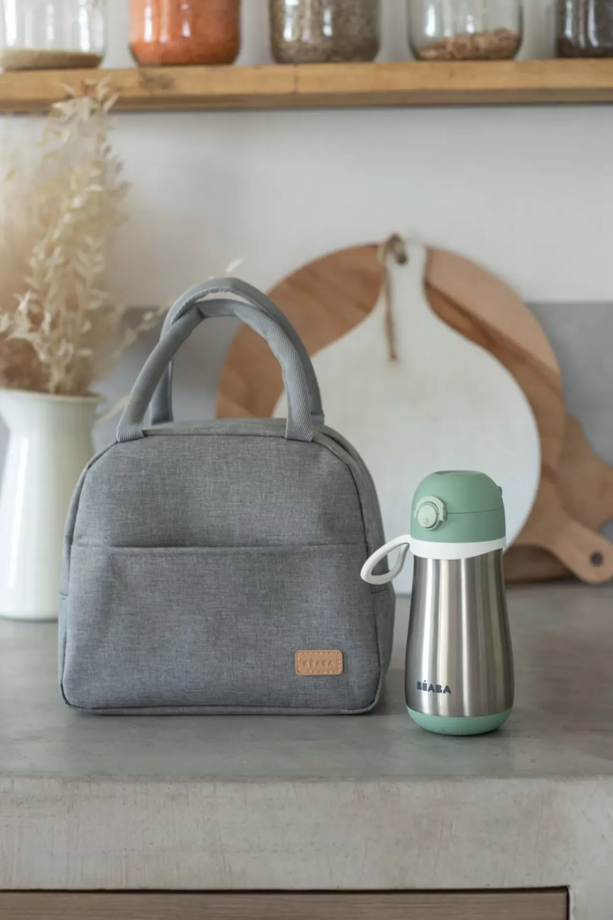 Clearance Gourde Inox 350 Ml Sage Green Biberons Et Accessoires