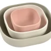 Sale Lot De 3 Bols Silicone Gigogne Velvet Grey Goûter Sain