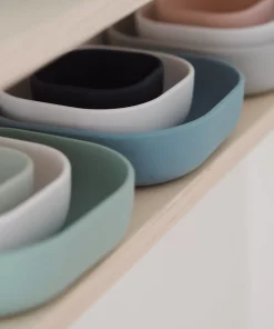 Outlet Lot De 3 Bols Silicone Gigogne Night Blue Goûter Sain