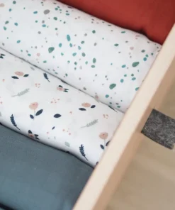 Hot Lot De 2 Langes Xxl En Coton Hot Sauce/Terrazzo Emmaillotage
