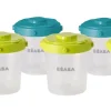 Outlet Lot De 6 Portions Clip 2Eme Age 200 Ml Neon Pots De Conservation