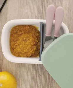 Sale Lunch Box Ceramique Mineral / Sage Green Goûter Sain