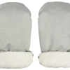 Hot Moufles Poussette Heather Grey Poussettes Et Accessoires