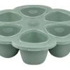 Online Multiportions Silicone 6 X 90 Ml Sage Green Pots De Conservation