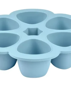 Clearance Multiportions Silicone 6*90Ml Windy Blue Pots De Conservation