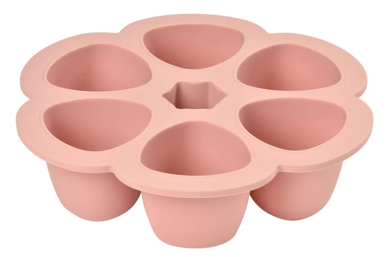 New Multiportions Silicone 6*150Ml Old Pink Pots De Conservation