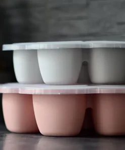 Hot Multiportions Silicone 6*150Ml Light Mist Pots De Conservation
