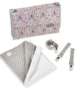 Sale Pochette A Langer Geneve Mirage Grey/Floral Accessoires De Toilette