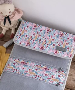 Sale Pochette A Langer Geneve Mirage Grey/Floral Accessoires De Toilette