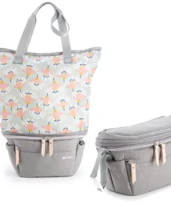 Discount Pop Up Bag Biarritz Heather Grey Sacs À Langer