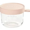 Hot Portion Verre 150 Ml Pink Pots De Conservation