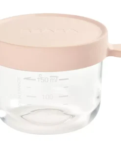 Hot Portion Verre 150 Ml Pink Pots De Conservation