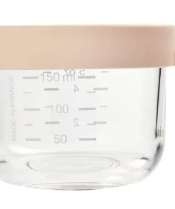 Hot Portion Verre 150 Ml Pink Pots De Conservation