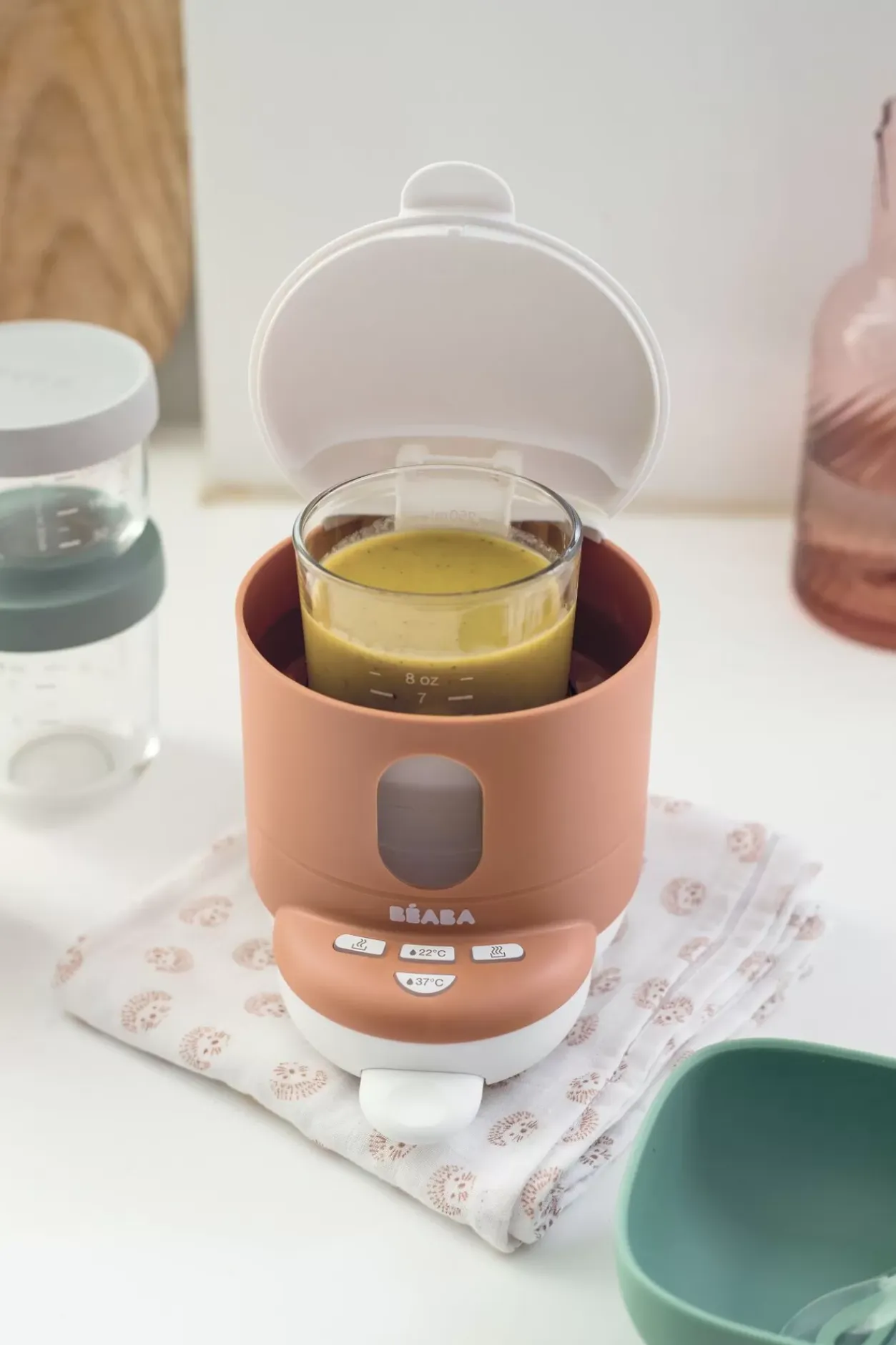 Best Preparateur De Biberon Bib'Expresso® Terracotta Chauffe-Biberon Et Préparateurs