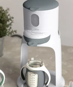 Hot Preparateur De Biberon Bib'Expresso® White-Grey Chauffe-Biberon Et Préparateurs