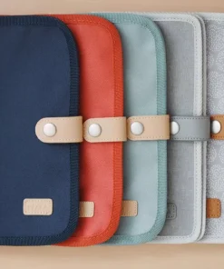 Sale Protege Carnet De Sante Blue Marine Accessoires De Toilette