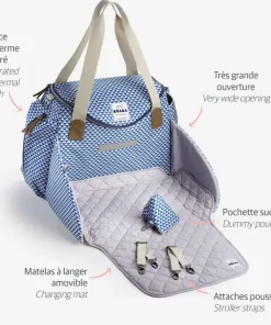 Discount Sac A Langer Sydney Ii Play Print Blue Sacs À Langer