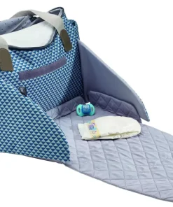 Discount Sac A Langer Sydney Ii Play Print Blue Sacs À Langer