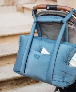 Sac Paris Puffy Baltic Blue Sacs À Langer