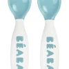 Discount Set De 2 Couverts Ergonomiques 2Eme Age Blue Couverts, Vaisselle Et Bavoirs