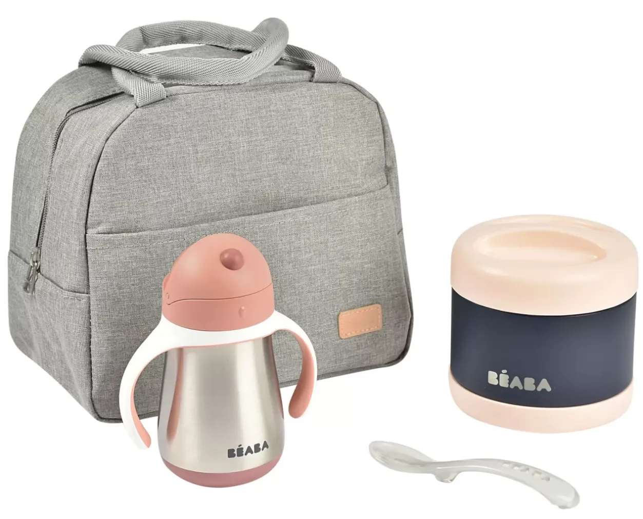 Outlet Set Repas On The Go Old Pink Sacs Isotherme Bébé
