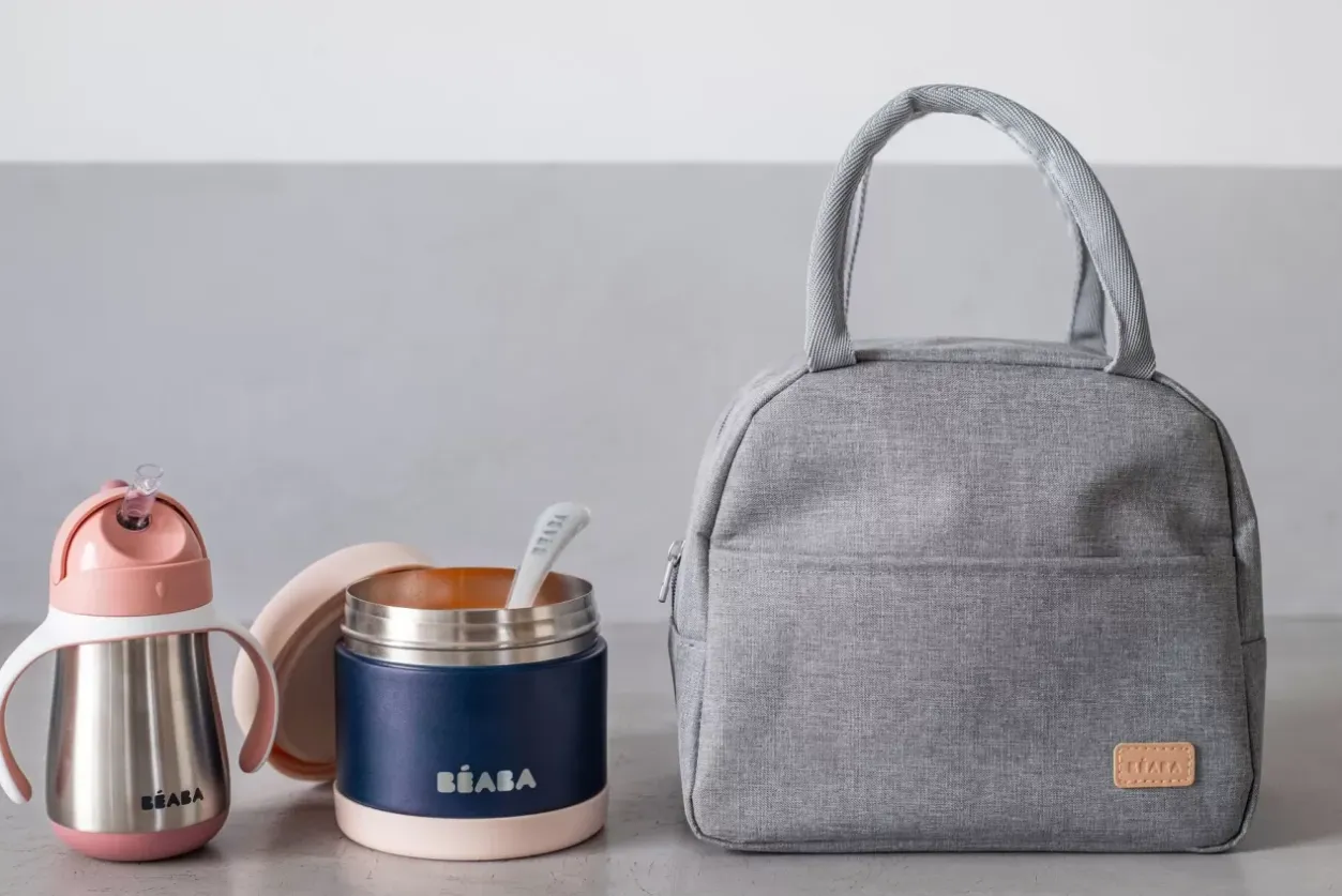 Outlet Set Repas On The Go Old Pink Sacs Isotherme Bébé