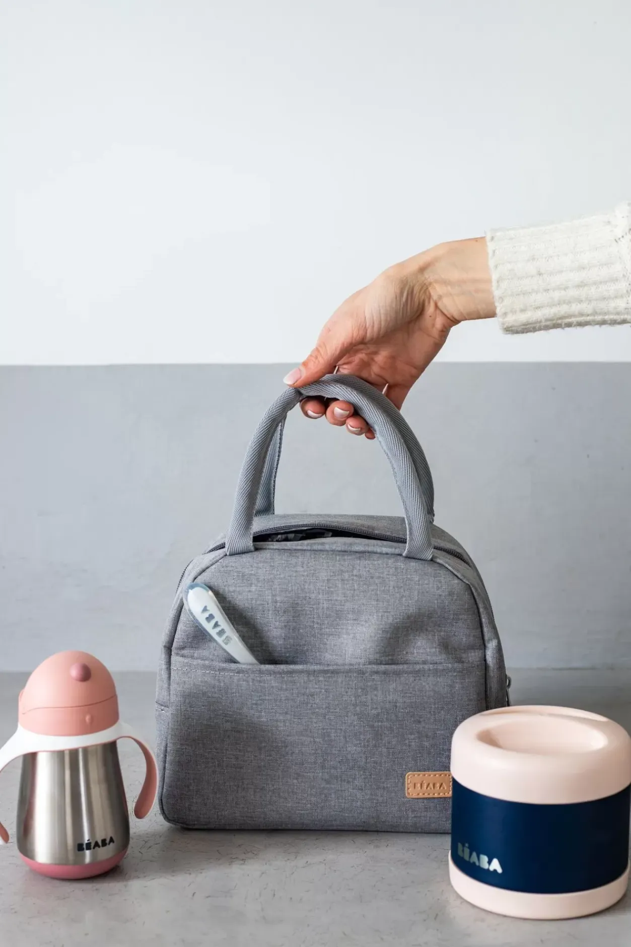 Outlet Set Repas On The Go Old Pink Sacs Isotherme Bébé