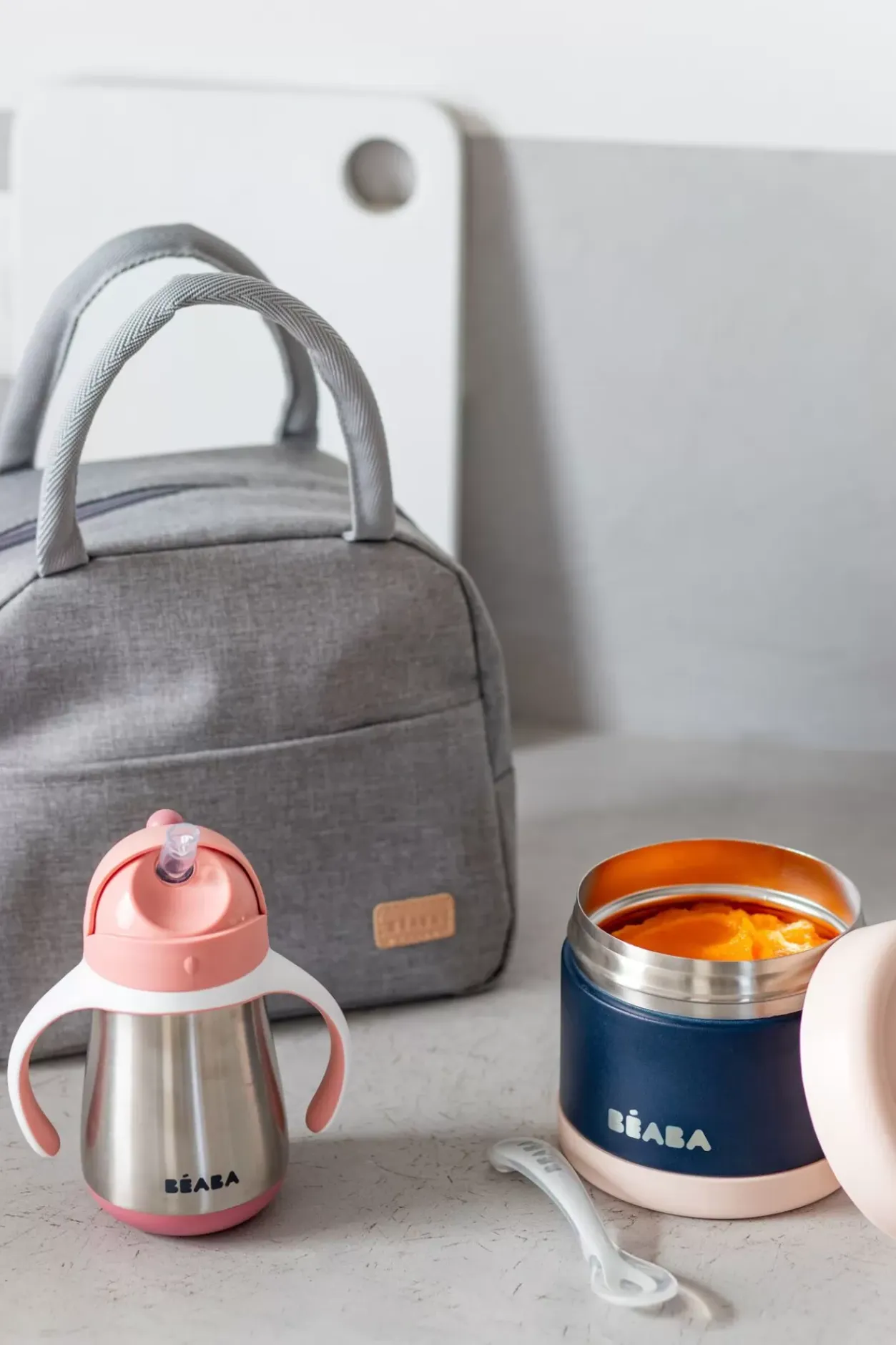 Outlet Set Repas On The Go Old Pink Sacs Isotherme Bébé