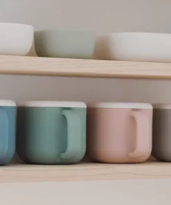 Sale Snack Box Silicone Sage Green Goûter Sain