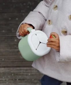 Sale Snack Box Silicone Sage Green Goûter Sain