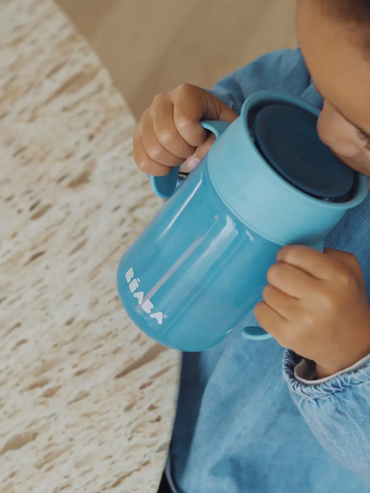 Outlet Tasse D'Apprentissage 360° Blue Biberons Et Accessoires