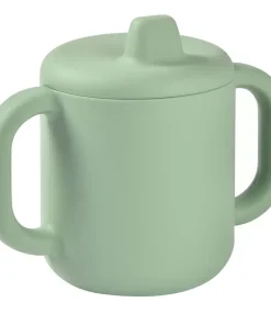 Outlet Tasse D'Apprentissage Silicone Sage Green Goûter Sain